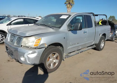 2006 Nissan Titan Se z USA, uszkodzony, nr VIN 1N6AA06B66N505687